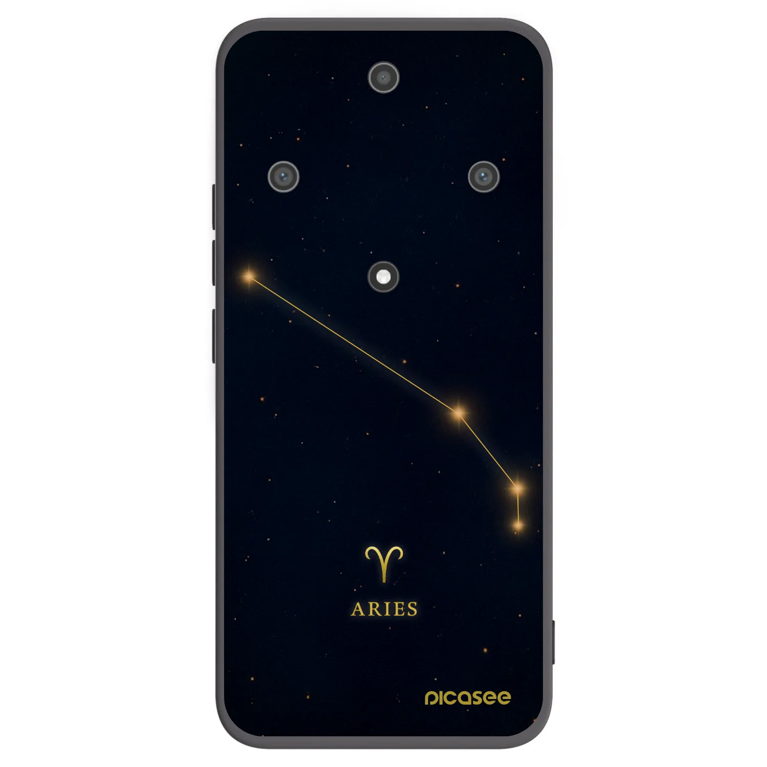 Picasee Honor Magic5 Lite 5G Hülle - Schwarzes Silikon - ARIES
