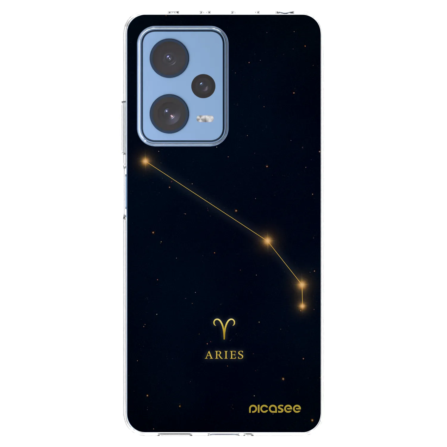 Picasee Xiaomi Redmi Note 12 Pro 5G Hülle - Transparentes Silikon - ARIES