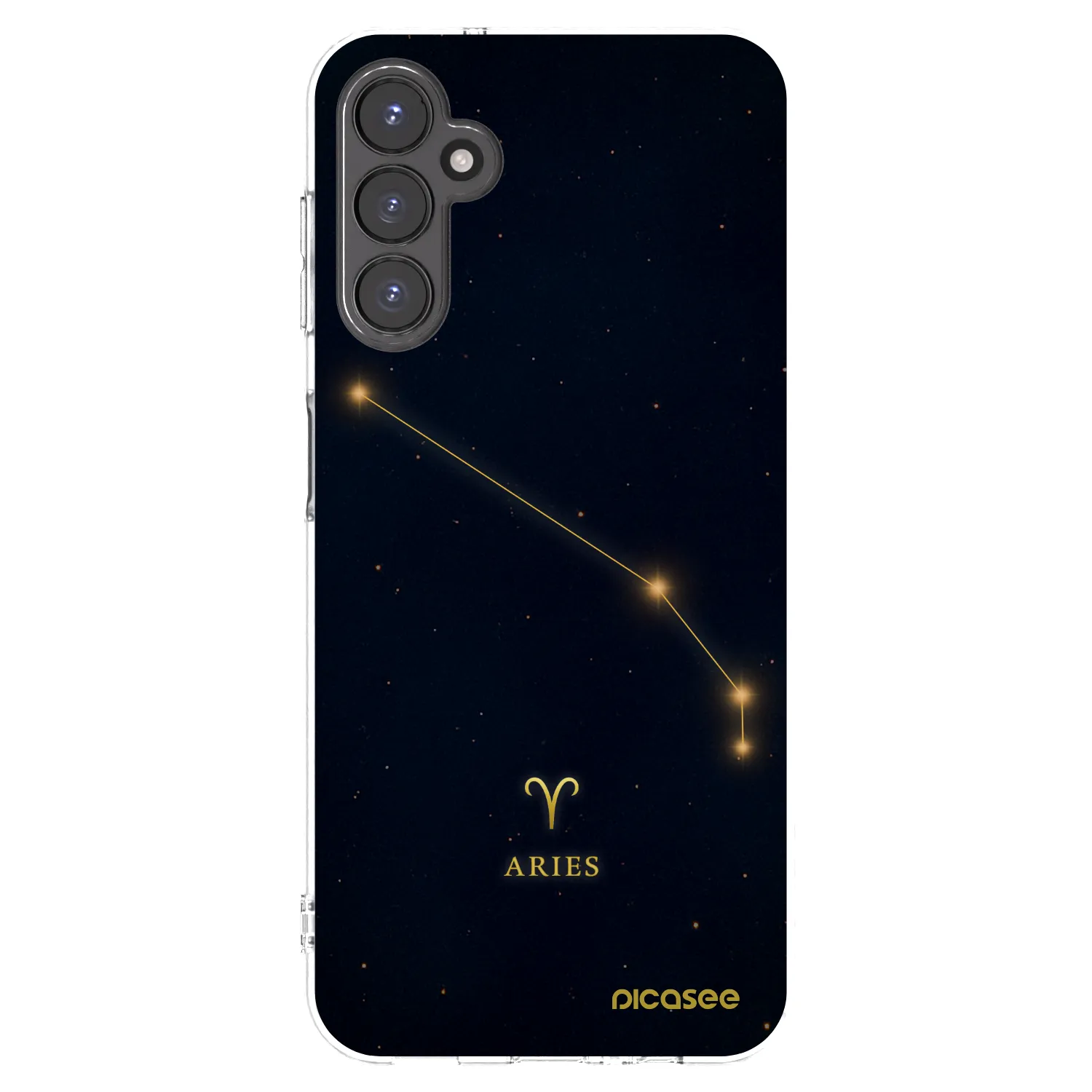 Picasee Samsung Galaxy A14 5G A146P Hülle - Transparentes Silikon - ARIES