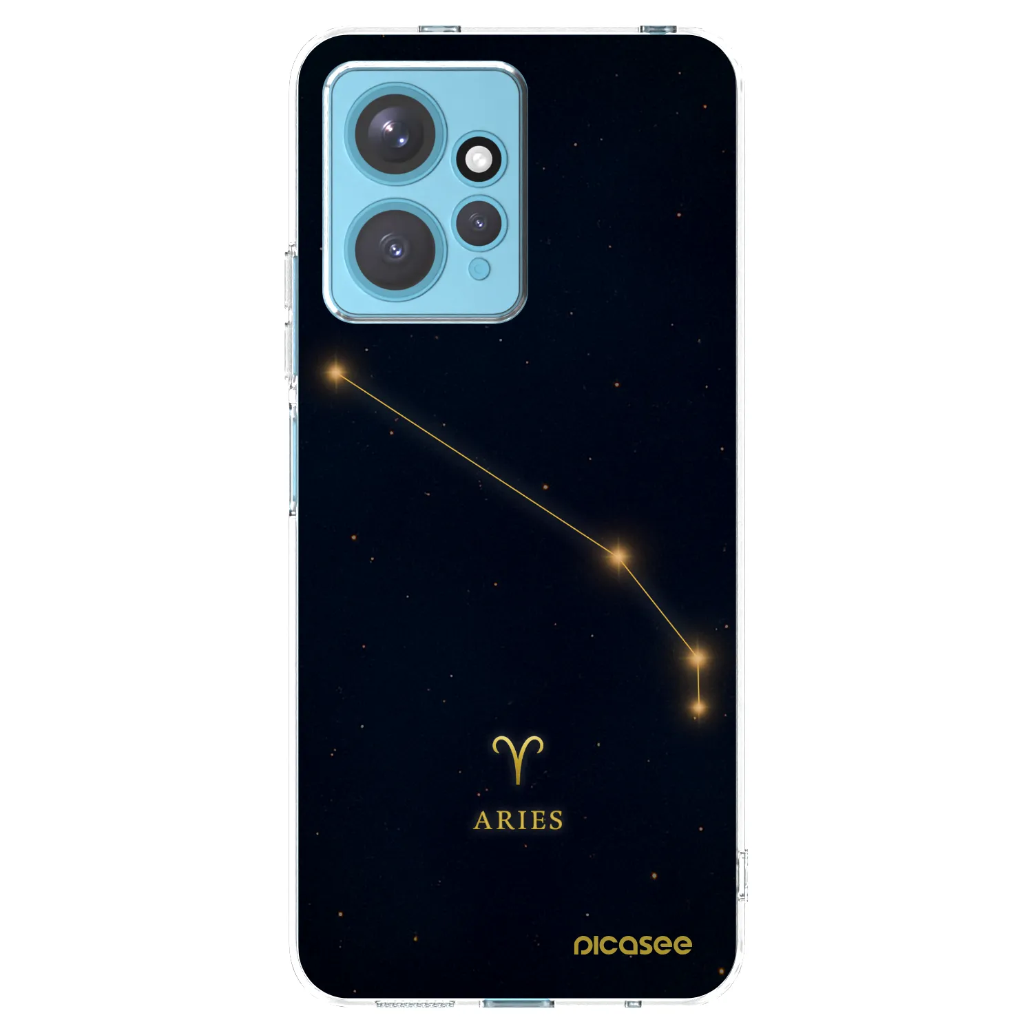 Picasee Xiaomi Redmi Note 12 4G Hülle - Transparentes Silikon - ARIES