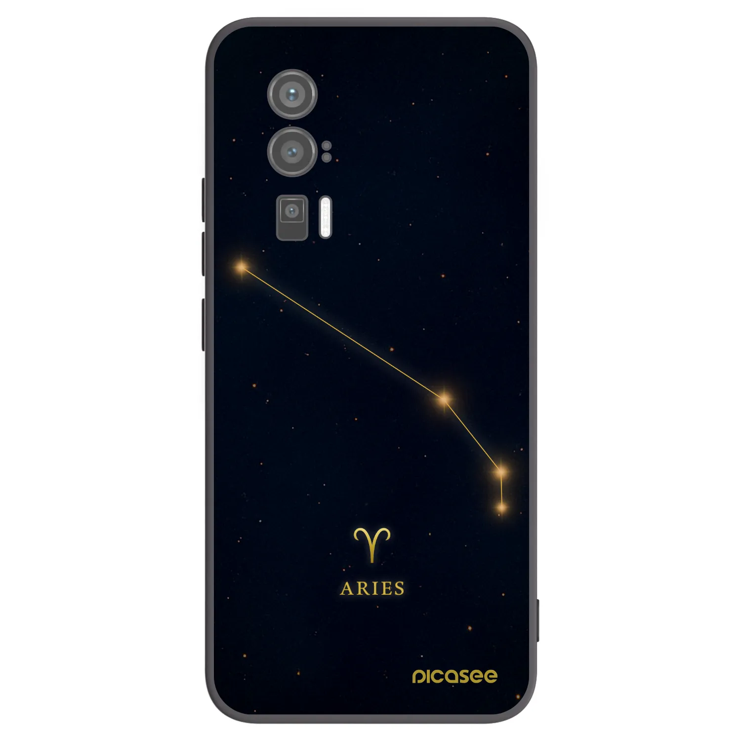 Picasee Xiaomi Poco F5 Pro 5G Hülle - Schwarzes Silikon - ARIES