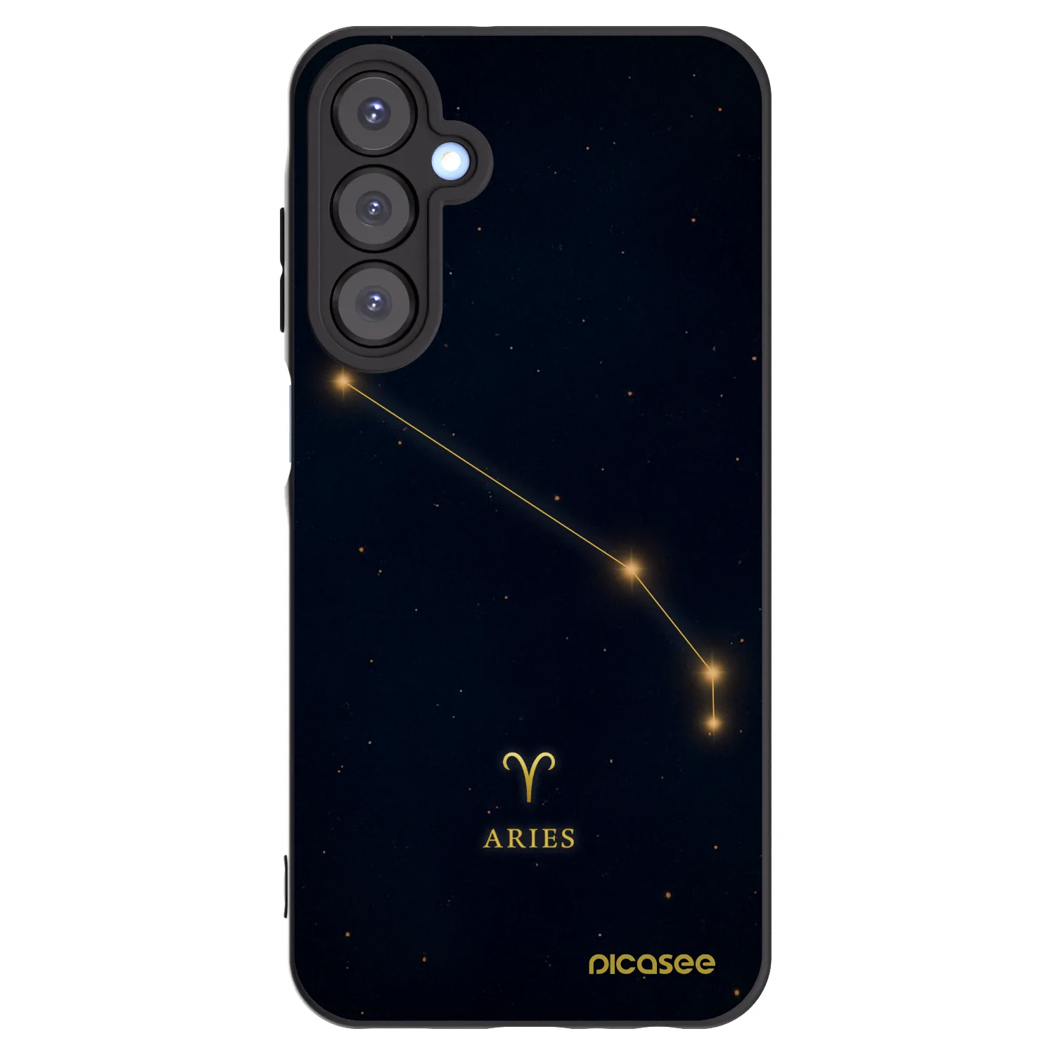 Picasee Samsung Galaxy A25 A256B 5G Hülle - Schwarzes Silikon - ARIES