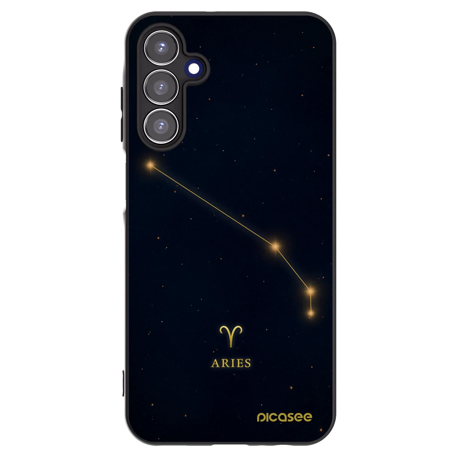 Picasee Samsung Galaxy A15 A156B 5G Hülle - Schwarzes Silikon - ARIES
