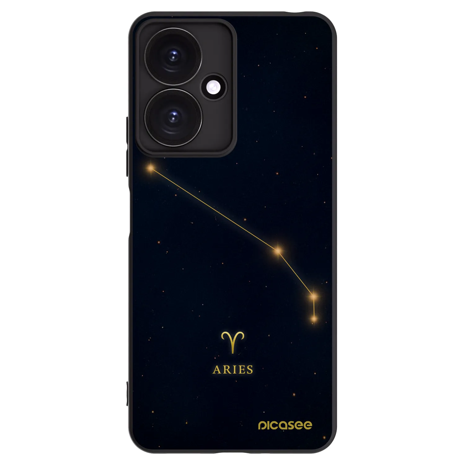 Picasee Xiaomi Redmi 13C 5G Hülle - Schwarzes Silikon - ARIES