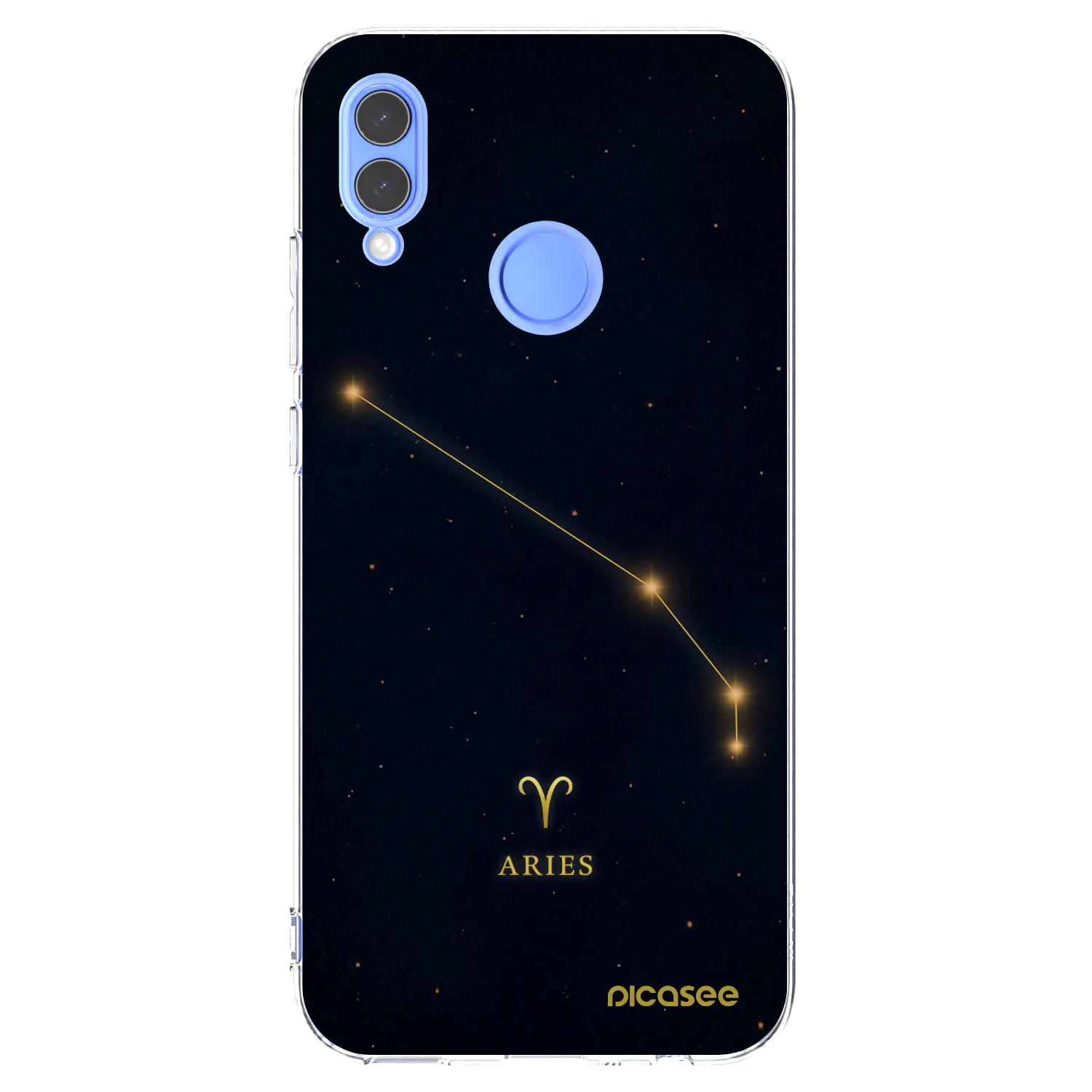 Picasee Honor 10 Lite Hülle - Transparentes Silikon - ARIES