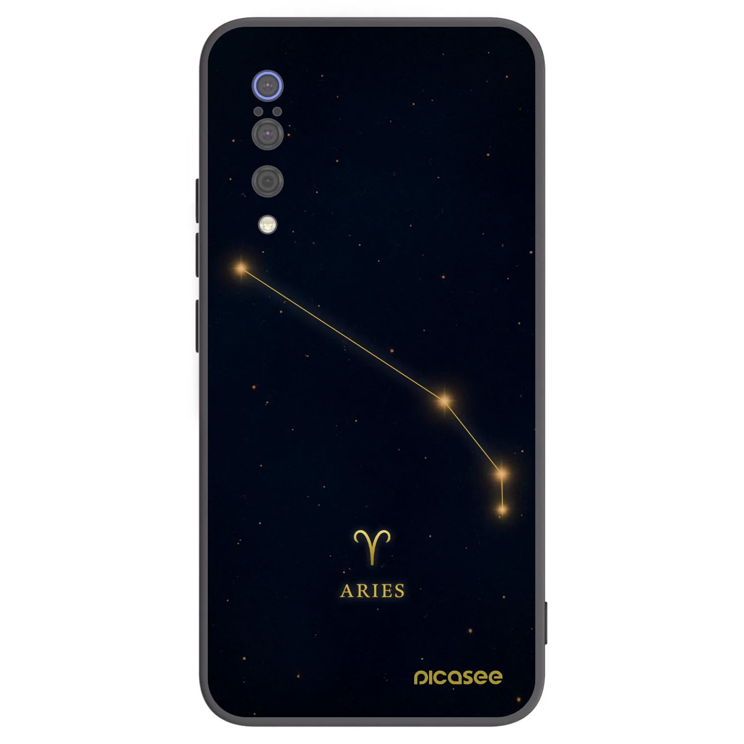 Picasee Xiaomi Mi 9 Hülle - Schwarzes Silikon - ARIES