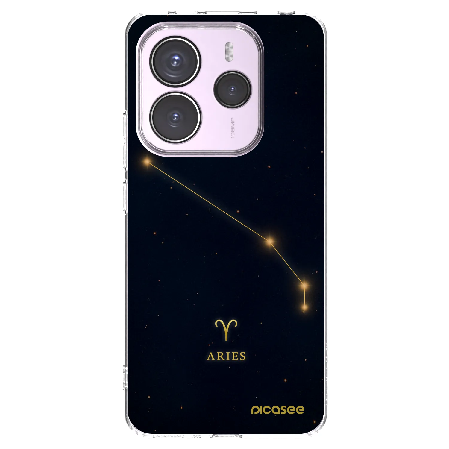 Picasee Xiaomi Redmi Note 14 5G Hülle - Transparentes Silikon - ARIES