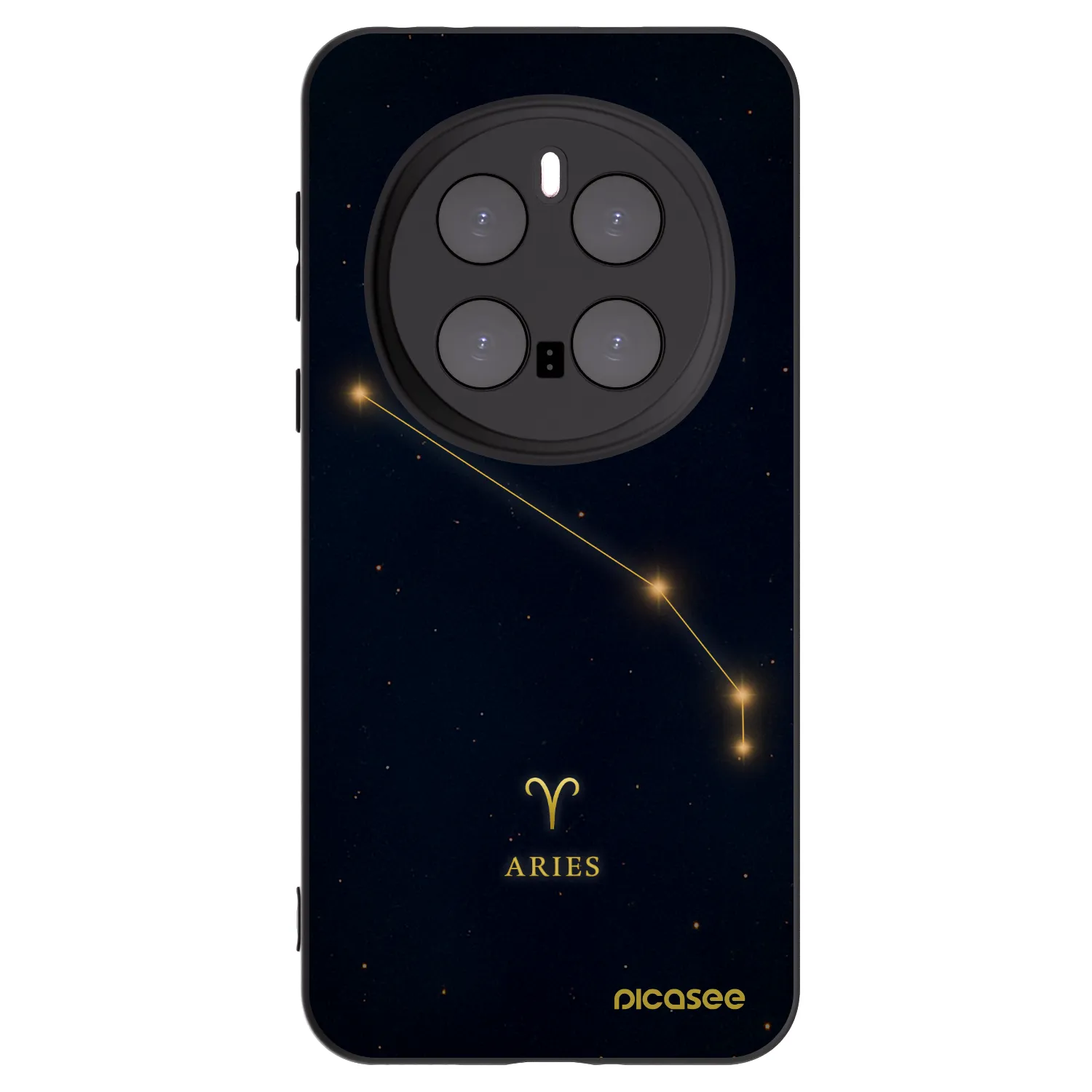 Picasee Honor Magic7 Pro 5G Hülle - Schwarzes Silikon - ARIES