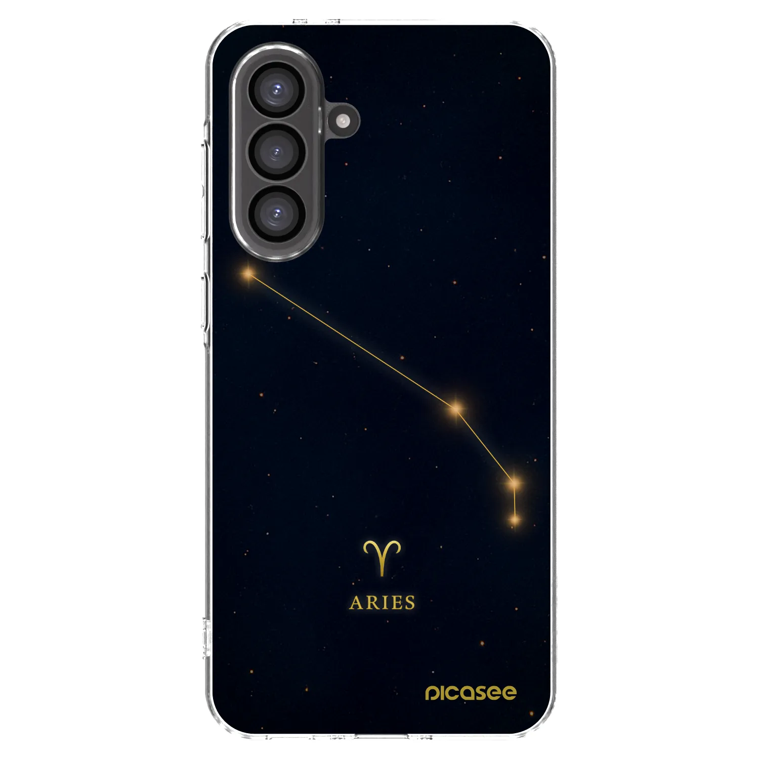 Picasee Samsung Galaxy A36 5G Hülle - Transparentes Silikon - ARIES