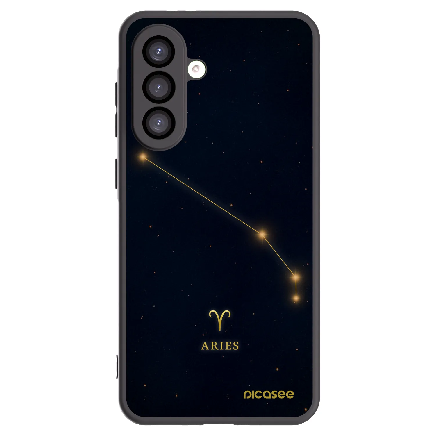 Picasee Samsung Galaxy A26 5G A266B Hülle - Schwarzes Silikon - ARIES