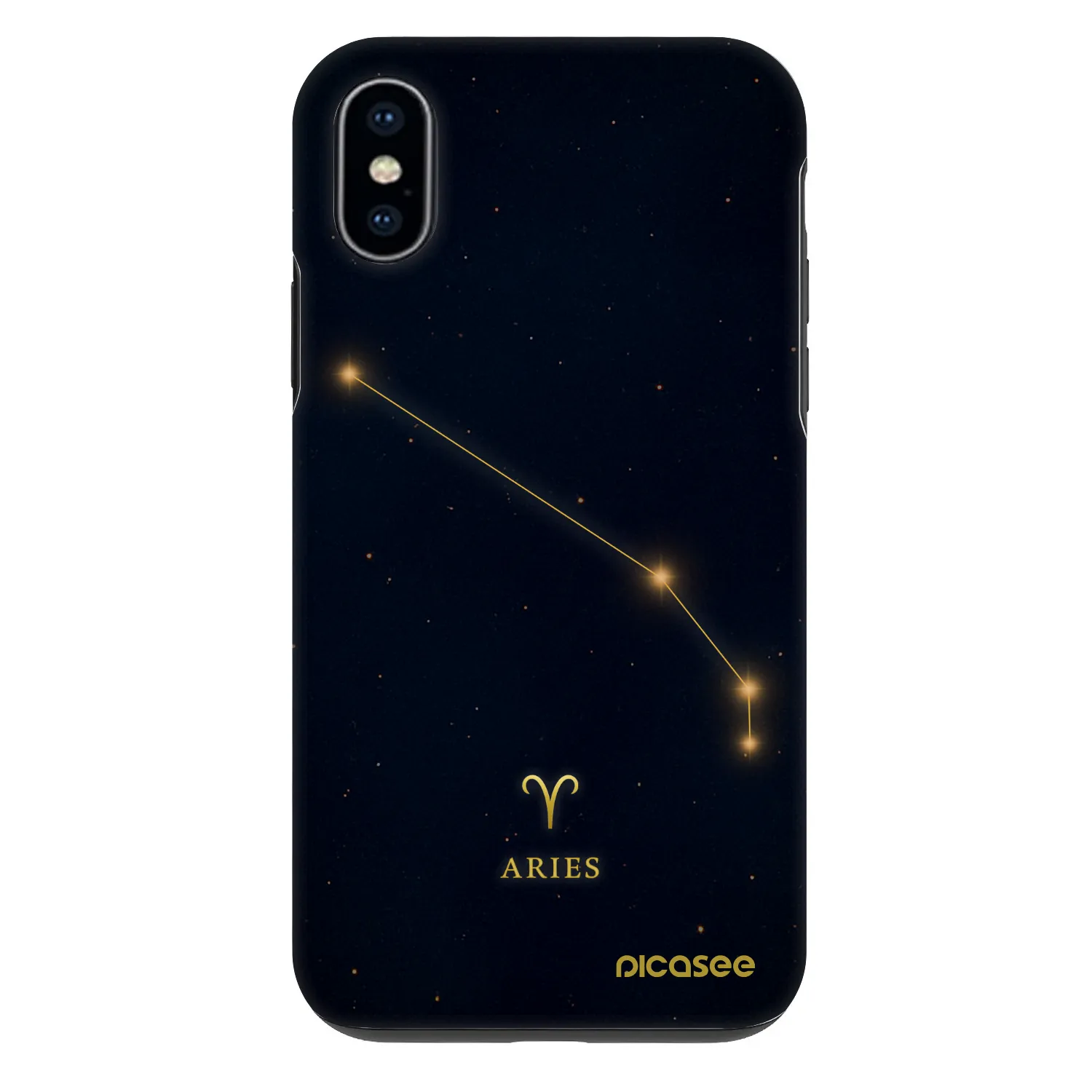 Picasee Fashion Case für Apple iPhone X/XS - ARIES