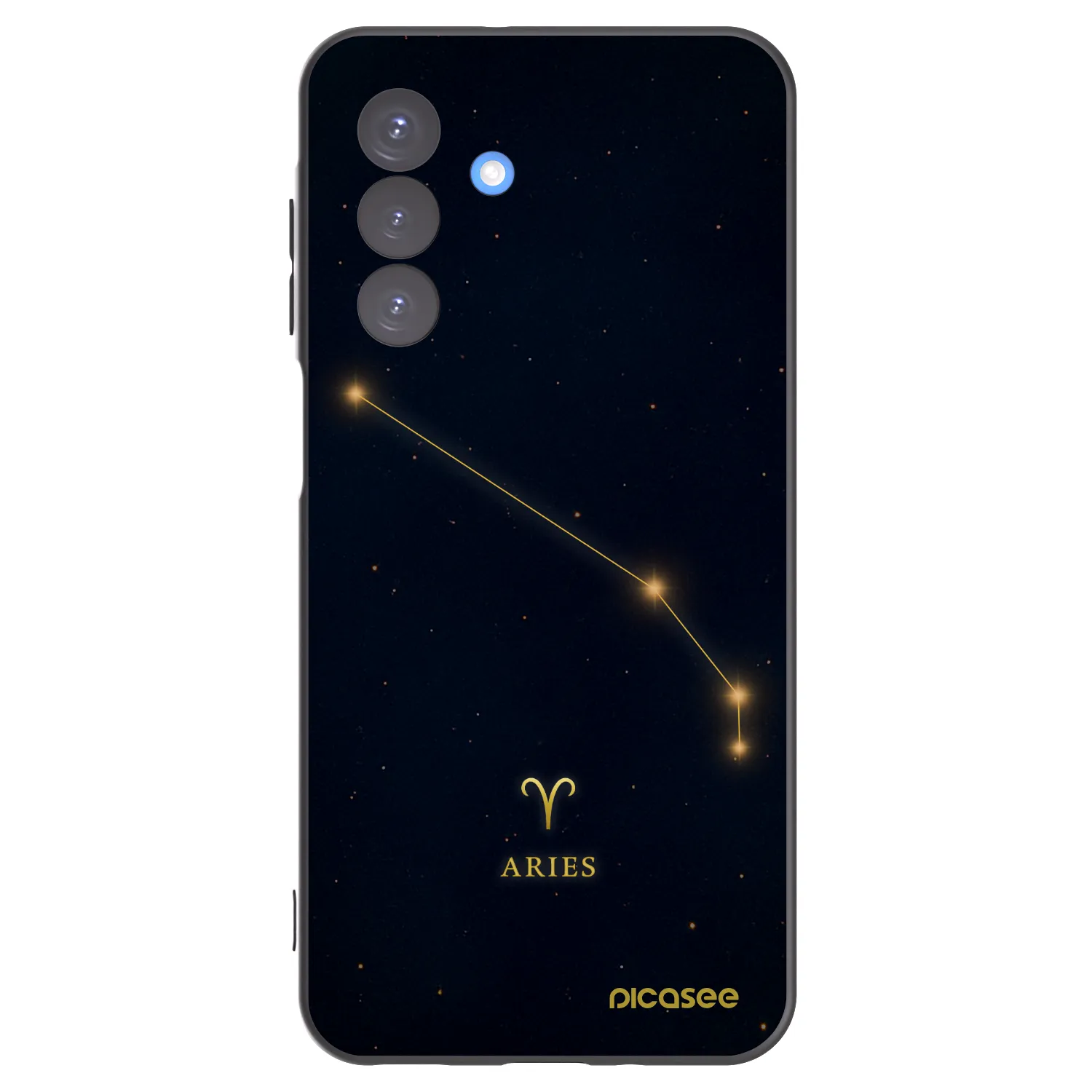 Picasee Samsung Galaxy A17 5G Hülle - Schwarzes Silikon - ARIES