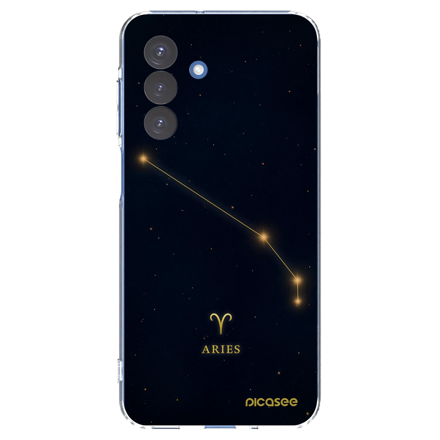 Picasee Samsung Galaxy A17 5G Hülle - Transparentes Silikon - ARIES