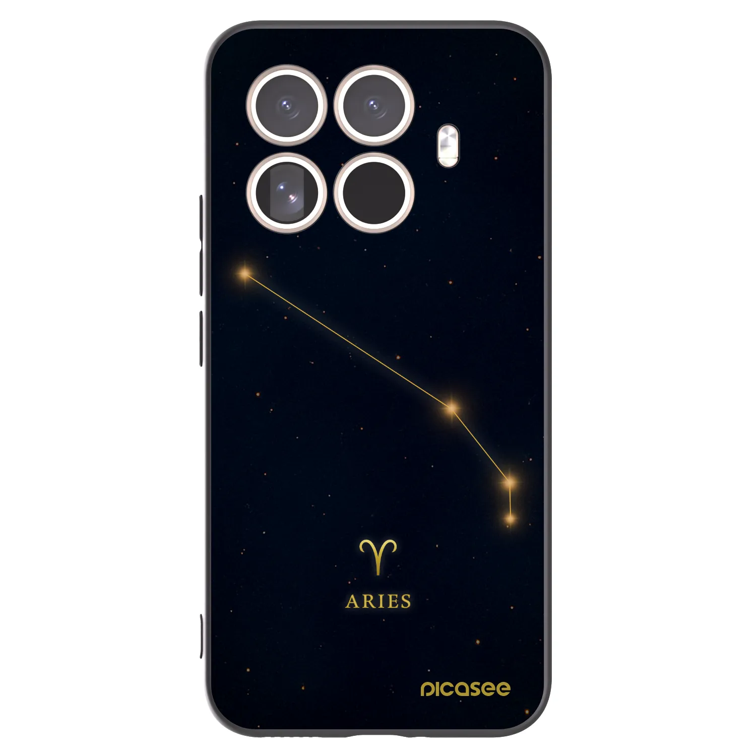 Picasee Xiaomi 15T Pro Hülle - Schwarzes Silikon - ARIES