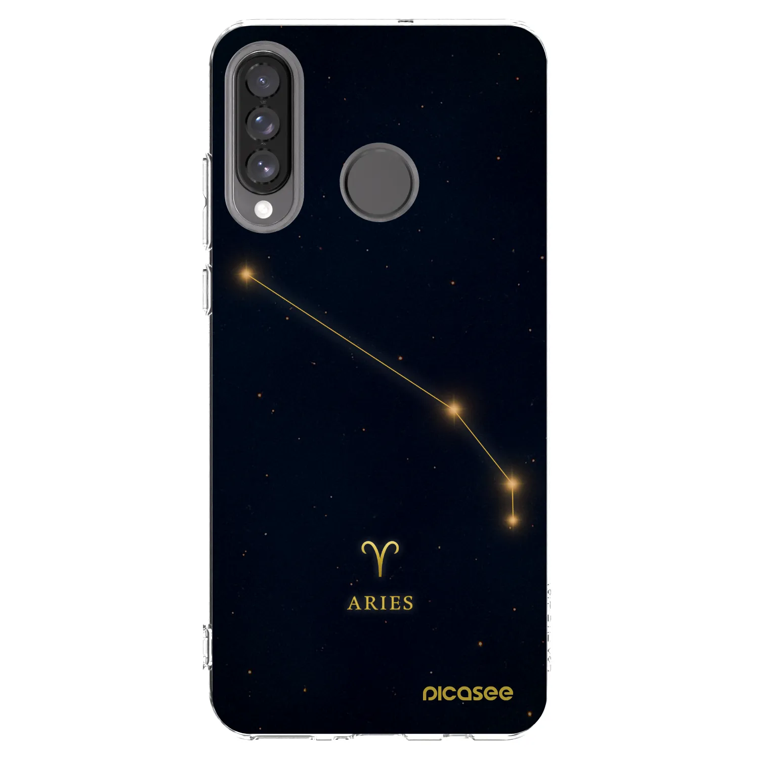 Picasee Huawei P30 Lite Hülle - Transparentes Silikon - ARIES