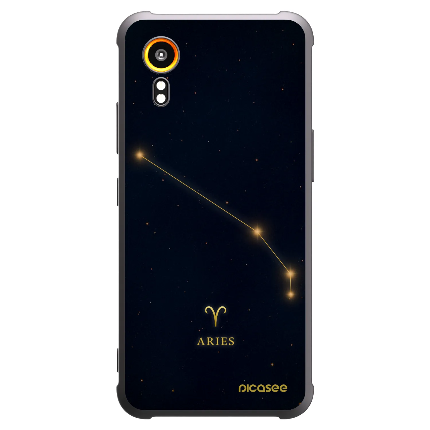 Picasee Samsung Galaxy Xcover 7 Hülle - Schwarzes Silikon - ARIES