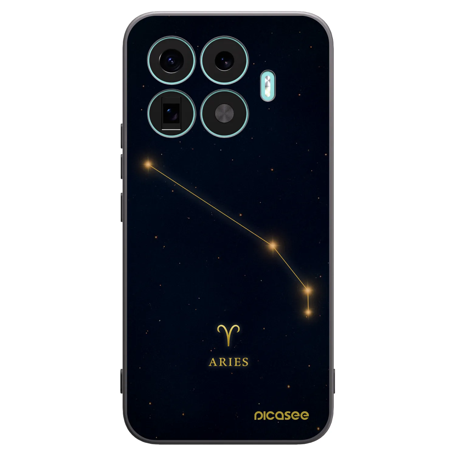 Picasee Xiaomi 17T Pro Hülle - Schwarzes Silikon - ARIES
