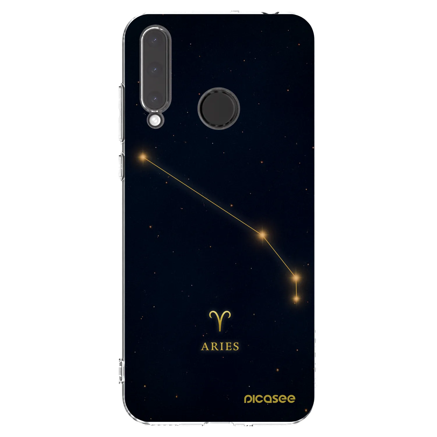 Picasee Honor 20 Lite Hülle - Transparentes Silikon - ARIES