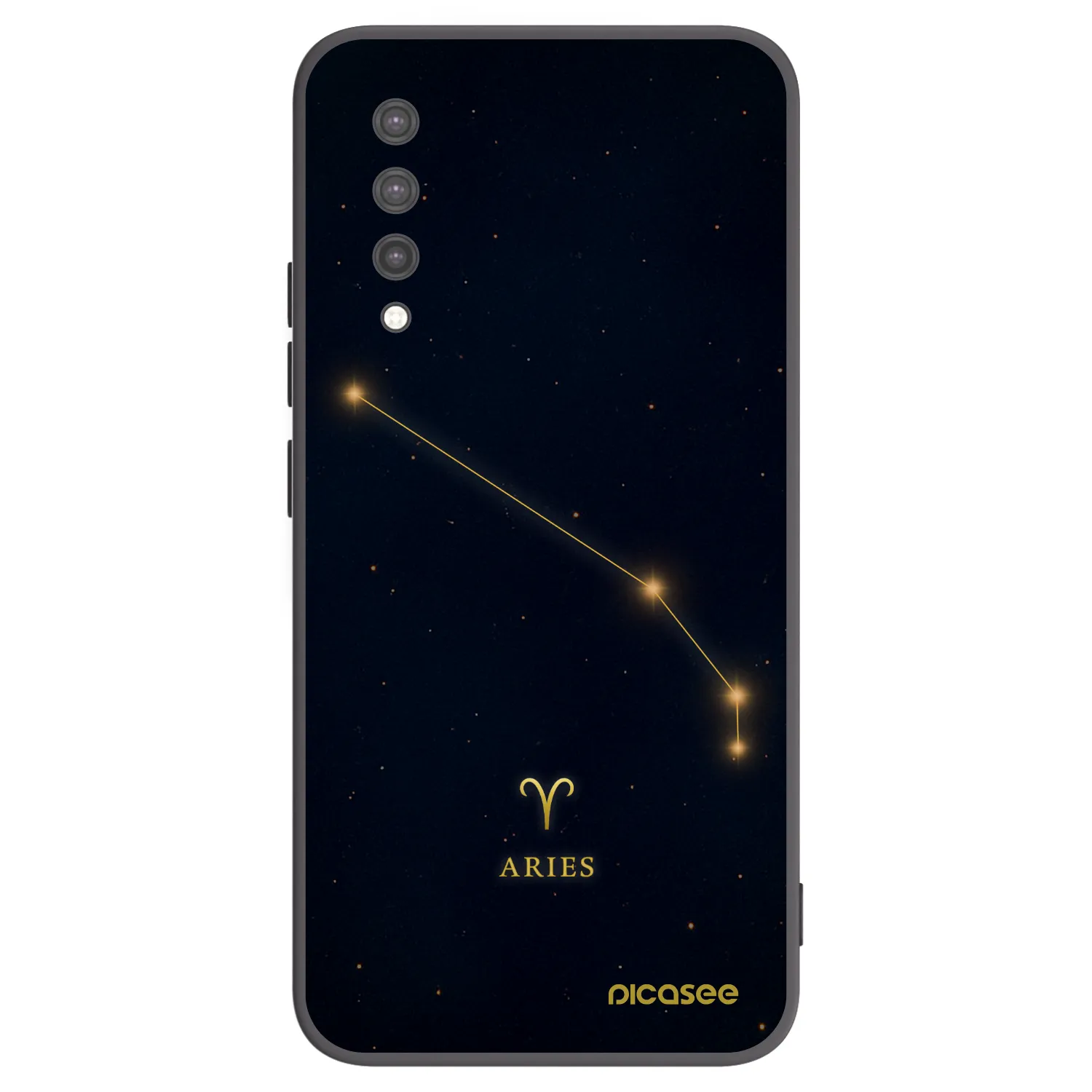 Picasee Xiaomi Mi 9 Lite Hülle - Schwarzes Silikon - ARIES