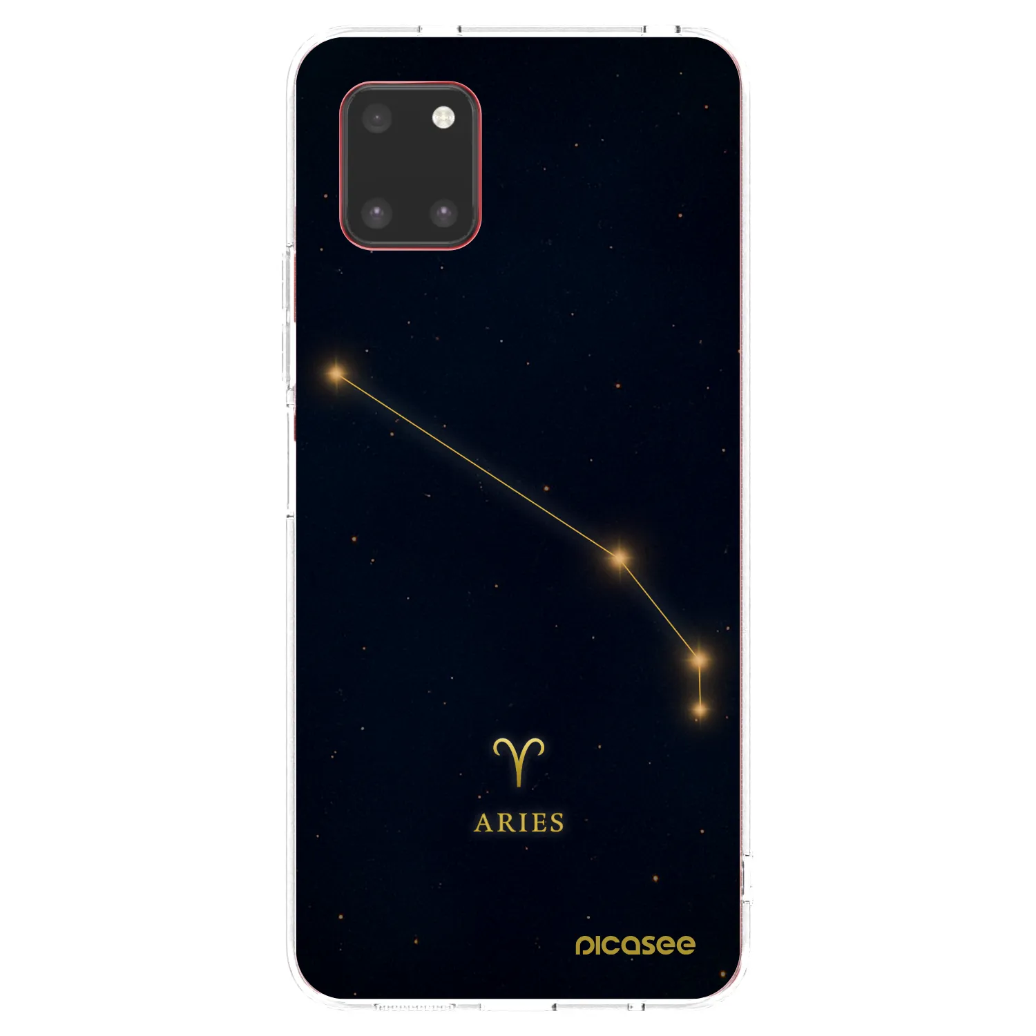 Picasee Samsung Galaxy Note 10 Lite N770F Hülle - Transparentes Silikon - ARIES