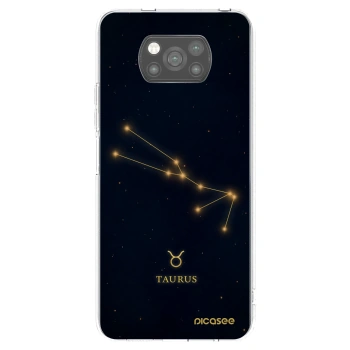 Picasee Xiaomi Poco X3 Pro Hülle - Schwarzes Silikon - TAURUS