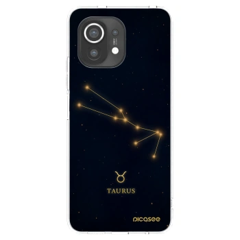 Picasee Xiaomi Mi 11 Hülle - Transparentes Silikon - TAURUS