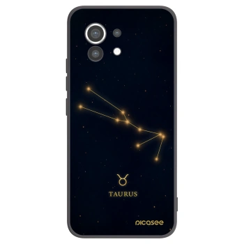 Picasee Xiaomi Mi 11 Hülle - Schwarzes Silikon - TAURUS