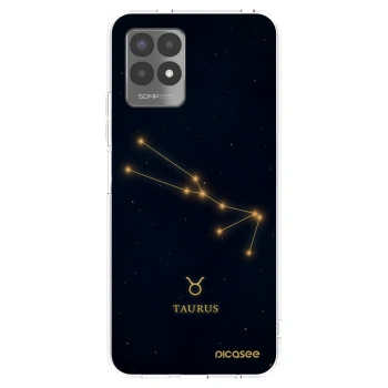 Picasee Realme 8i Hülle - Transparentes Silikon - TAURUS