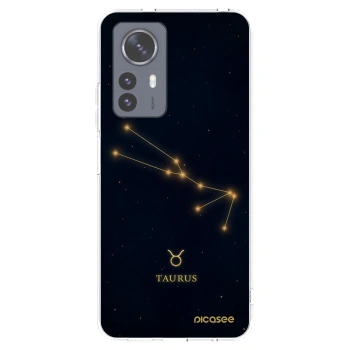 Picasee Xiaomi 12 Pro Hülle - Transparentes Silikon - TAURUS