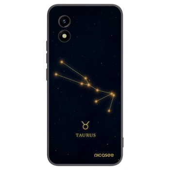 Picasee Vivo Y01 Hülle - Schwarzes Silikon - TAURUS