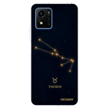 Picasee Vivo Y01 Hülle - Transparentes Silikon - TAURUS