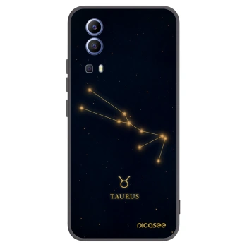Picasee Vivo Y52 5G Hülle - Schwarzes Silikon - TAURUS