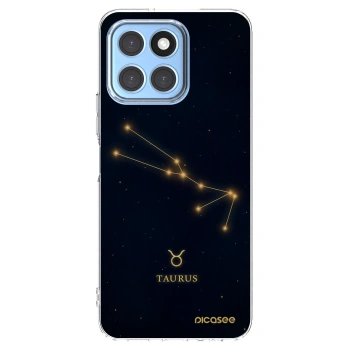 Picasee Honor X8 5G Hülle - Transparentes Silikon - TAURUS