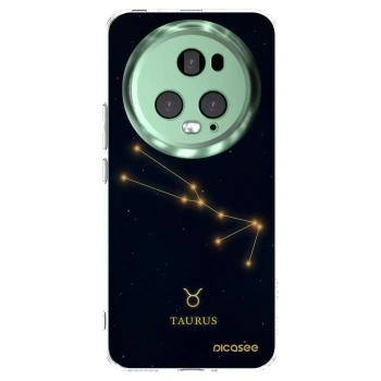 Picasee Honor Magic5 Pro Hülle - Transparentes Silikon - TAURUS