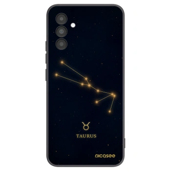 Picasee Samsung Galaxy A04s A047F Hülle - Schwarzes Silikon - TAURUS