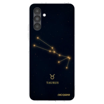 Picasee Samsung Galaxy A04s A047F Hülle - Transparentes Silikon - TAURUS