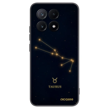 Picasee Xiaomi Poco X6 Pro Hülle - Schwarzes Silikon - TAURUS