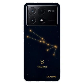 Picasee Xiaomi Poco X6 Pro Hülle - Transparentes Silikon - TAURUS