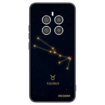Picasee Realme 12 Pro 5G Hülle - Schwarzes Silikon - TAURUS