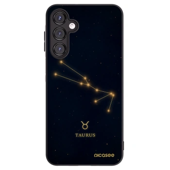 Picasee Samsung Galaxy A16 5G Hülle - Schwarzes Silikon - TAURUS
