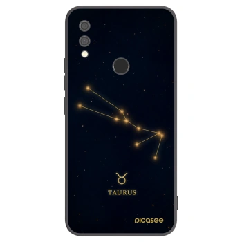 Picasee Xiaomi Redmi Note 7 Hülle - Schwarzes Silikon - TAURUS