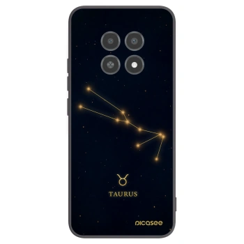Picasee Realme 12X Hülle - Schwarzes Silikon - TAURUS