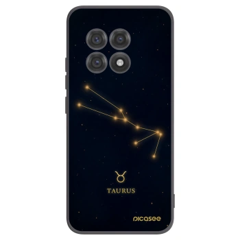 Picasee OnePlus 13R 5G Hülle - Schwarzes Silikon - TAURUS
