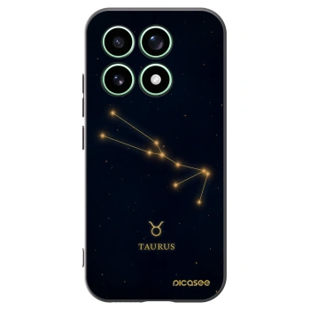 Picasee Xiaomi 17 Hülle - Schwarzes Silikon - TAURUS