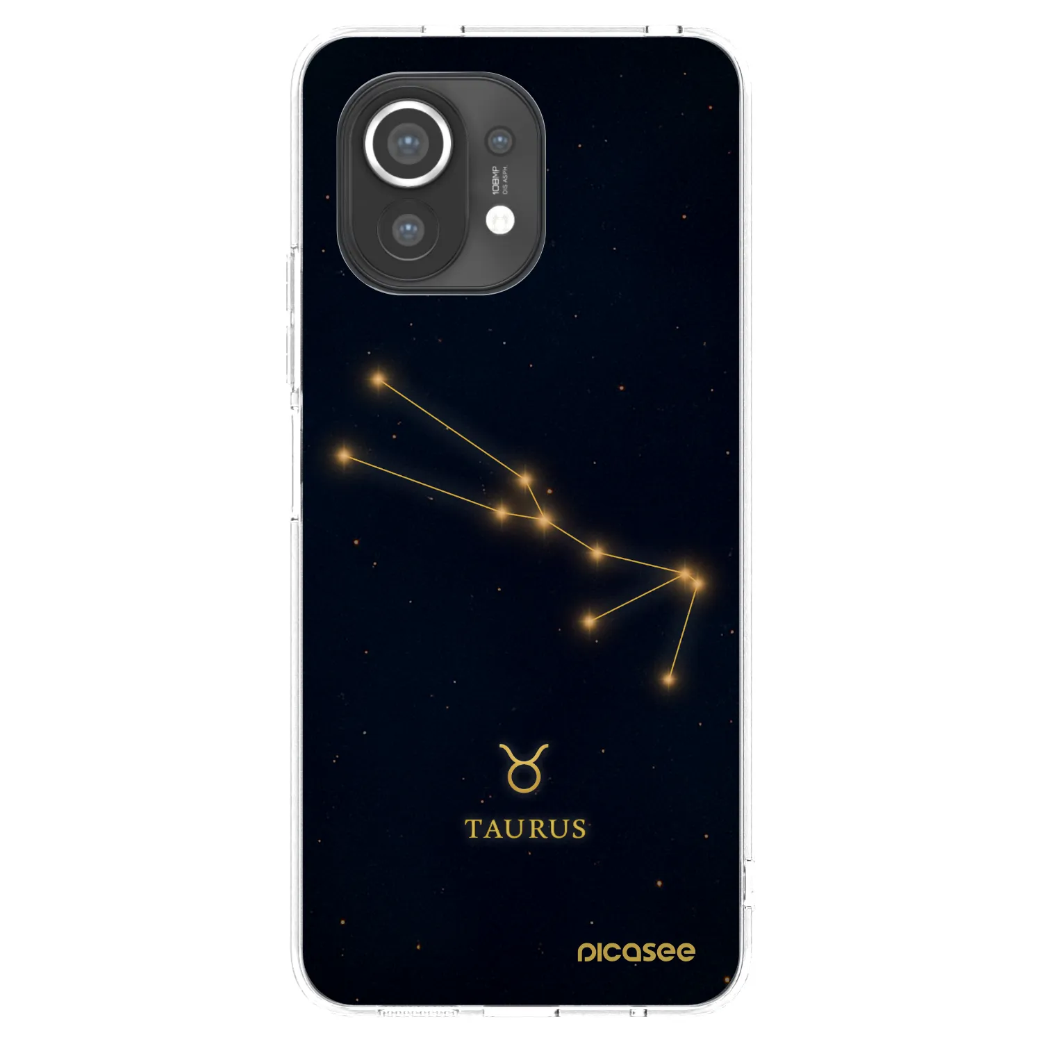 Picasee Xiaomi Mi 11 Hülle - Transparentes Silikon - TAURUS