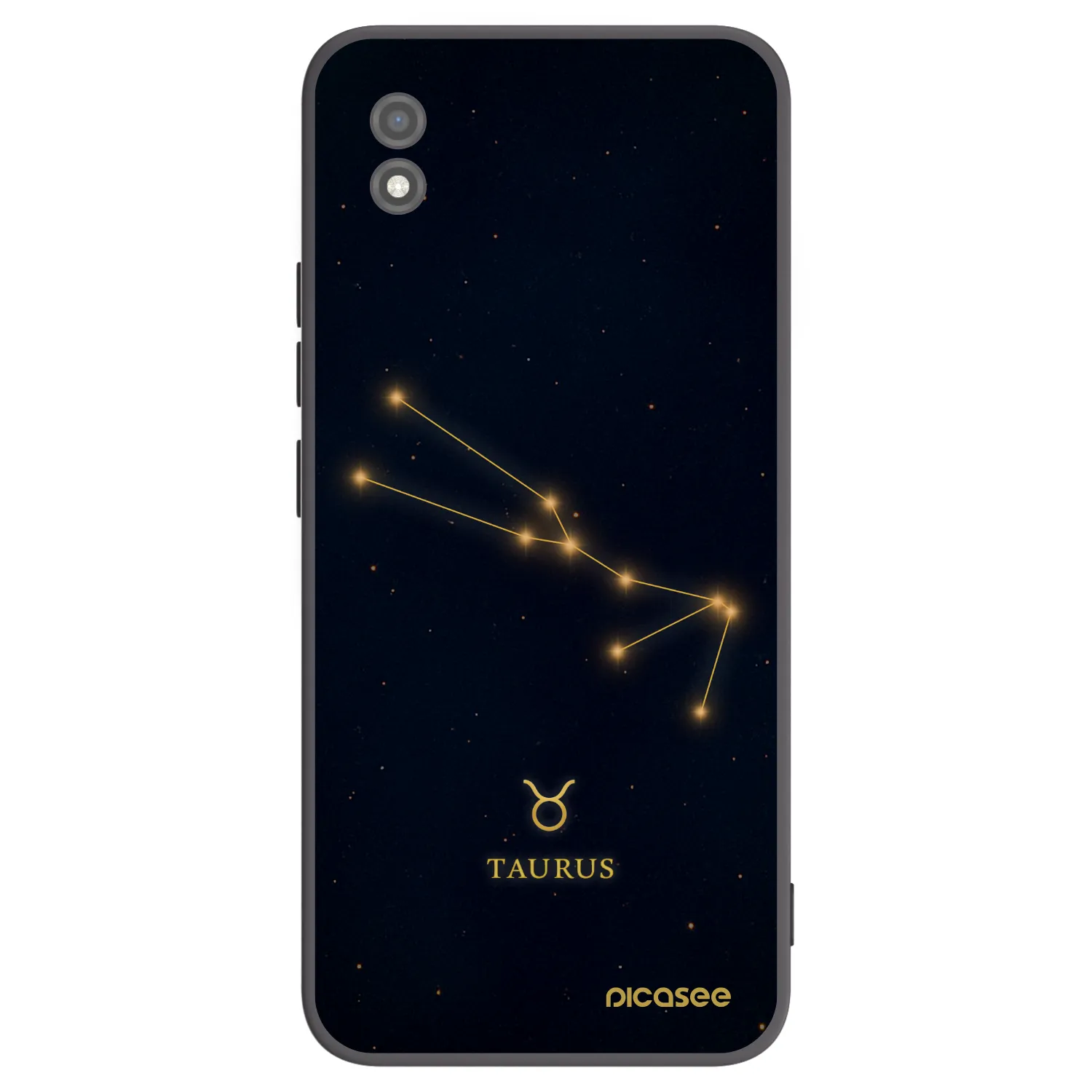 Picasee Realme C11 (2021) Hülle - Schwarzes Silikon - TAURUS
