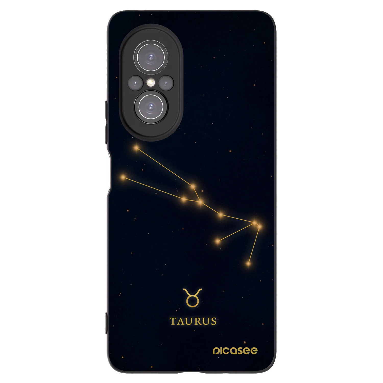 Picasee Huawei Nova 9 SE Hülle - Schwarzes Silikon - TAURUS