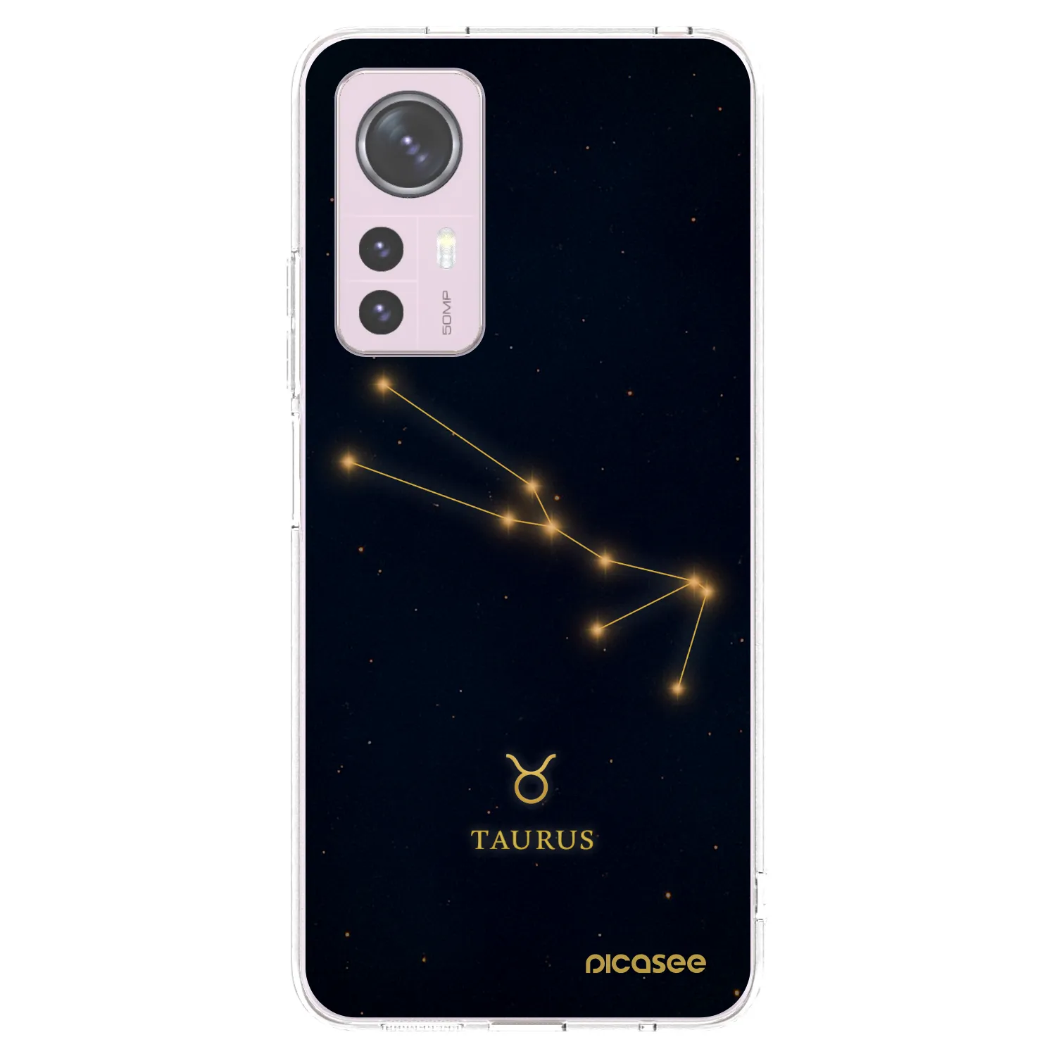 Picasee Xiaomi 12 Hülle - Transparentes Silikon - TAURUS