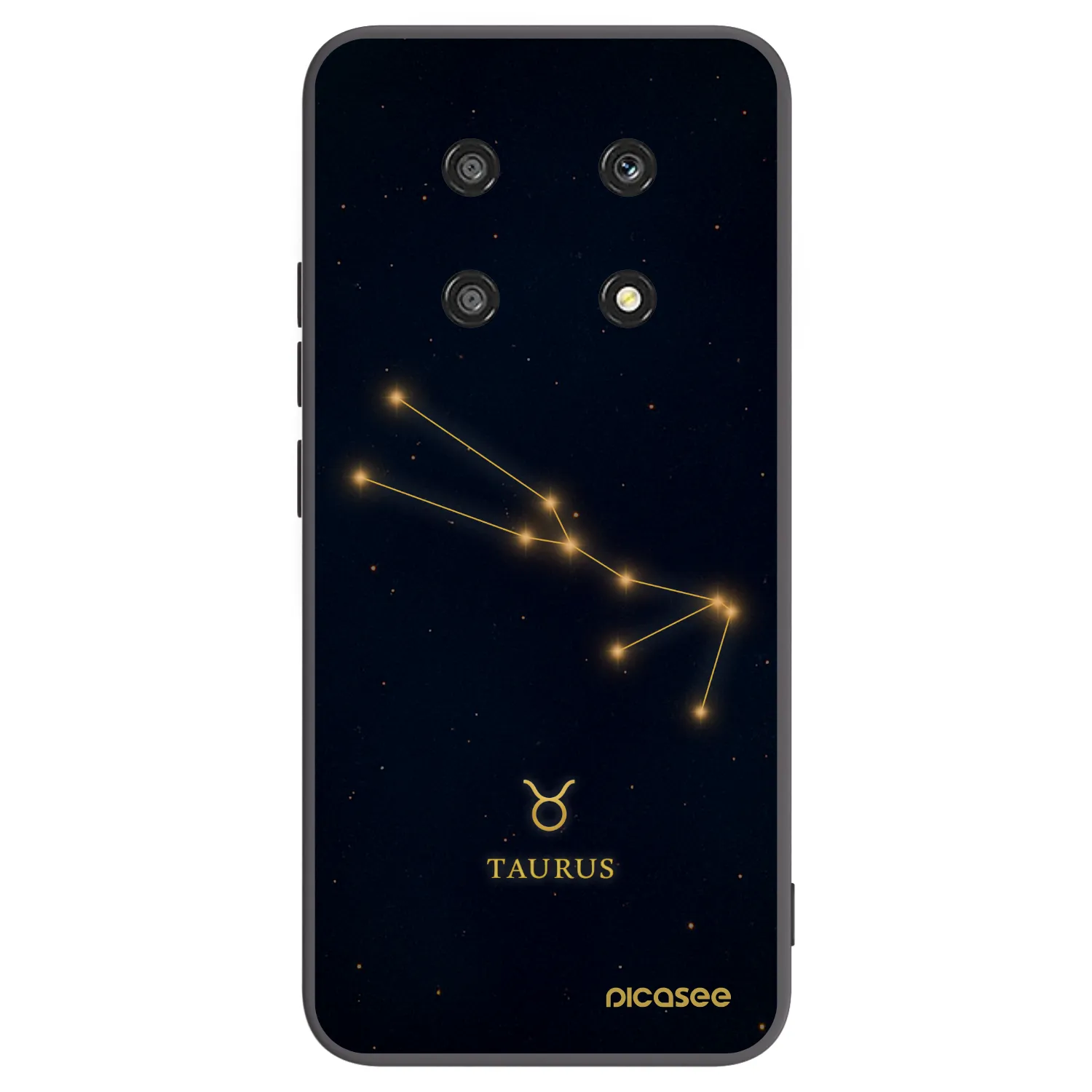 Picasee Honor Magic4 Lite 5G Hülle - Schwarzes Silikon - TAURUS
