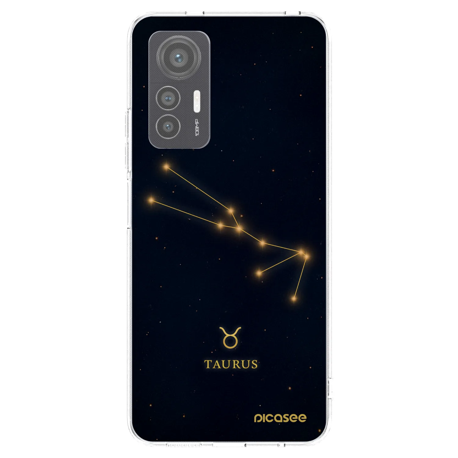 Picasee Xiaomi 12 Lite Hülle - Transparentes Silikon - TAURUS
